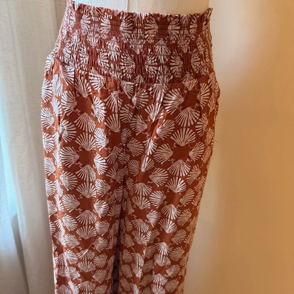 Maeve Patterned Pull On Pants - Picture 2 of 6